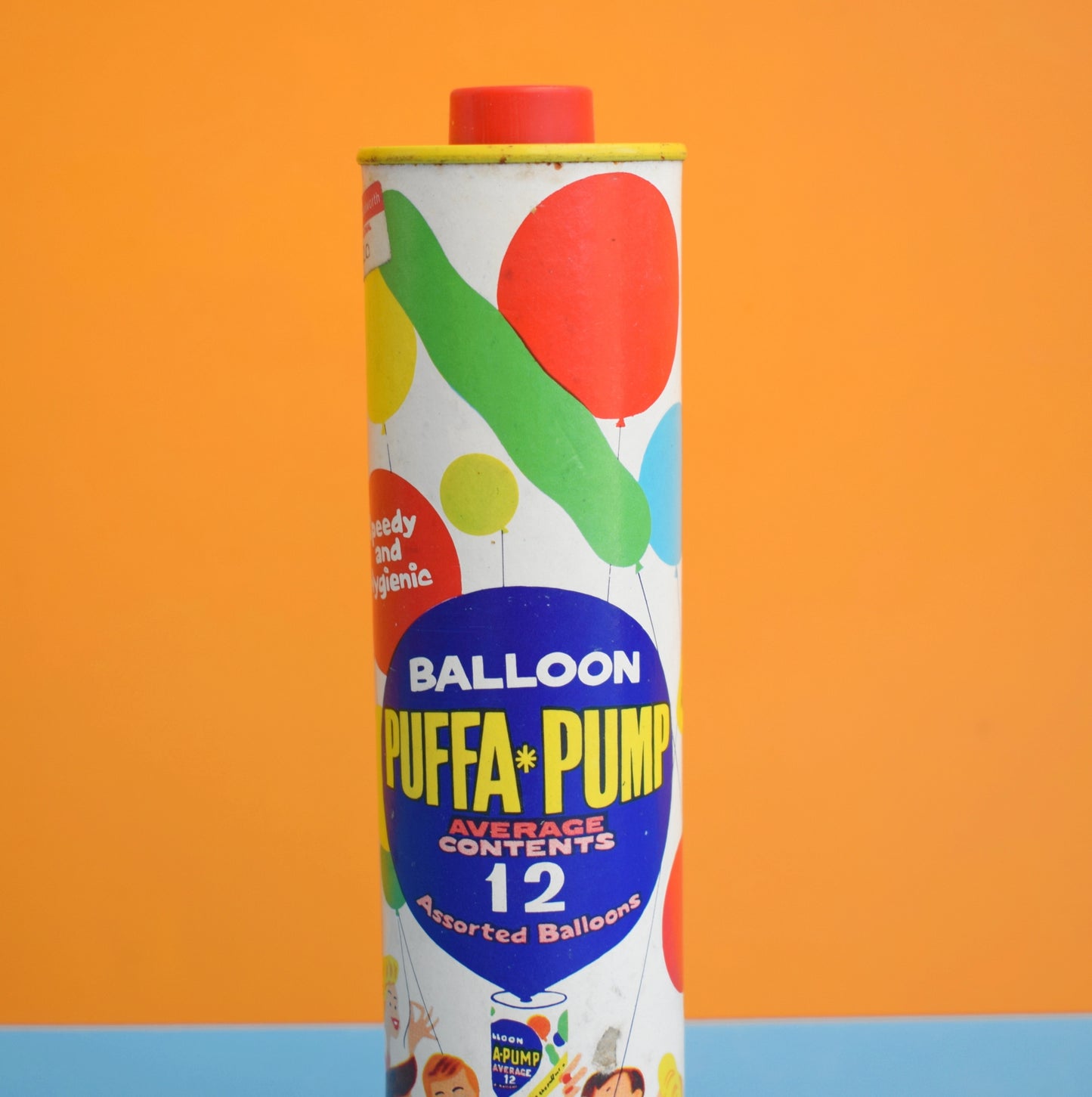 Vintage 1970s Balloon Pump - Great Graphics by Pineapple Retro