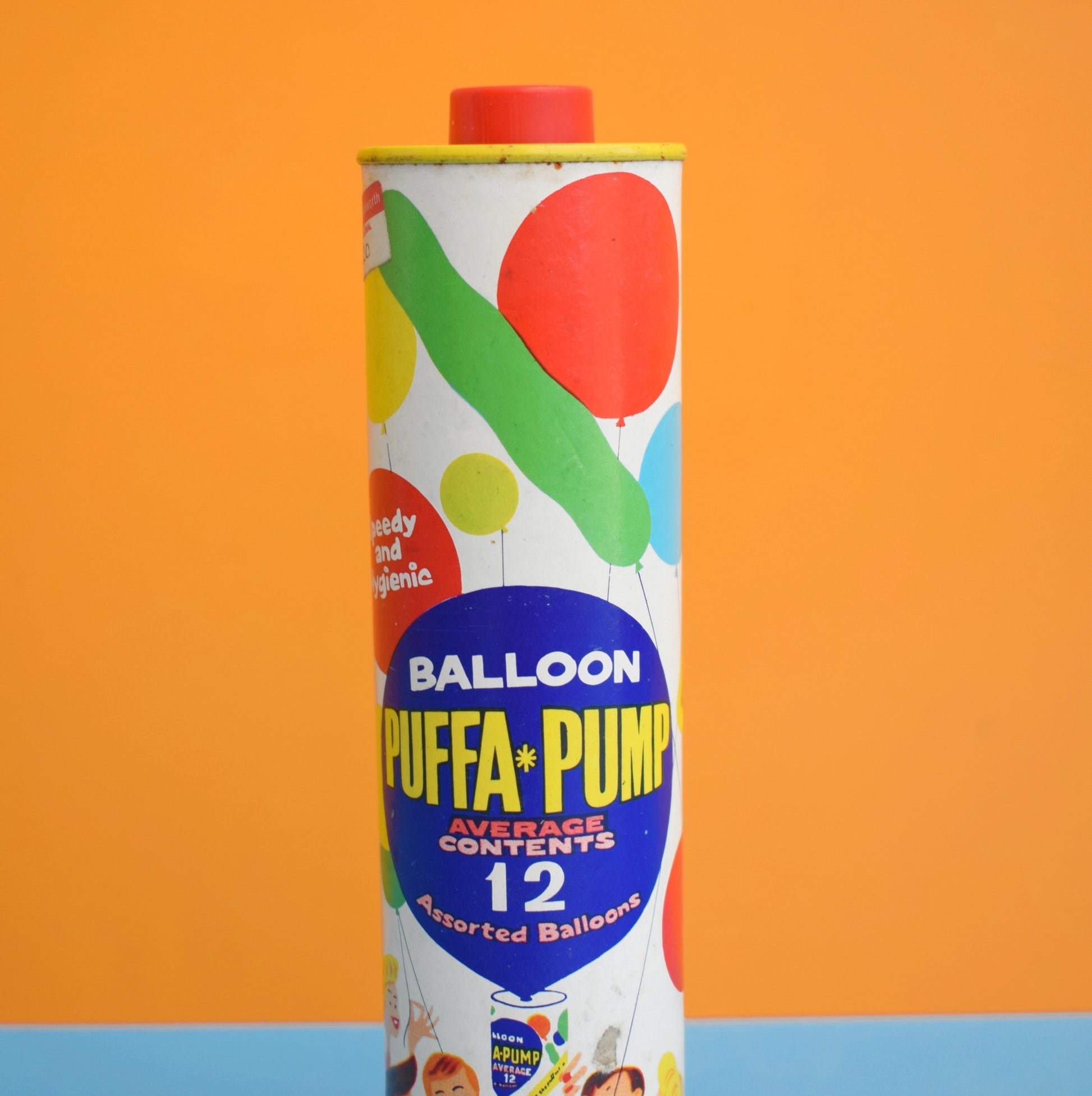 Vintage 1970s Balloon Pump - Great Graphics by Pineapple Retro