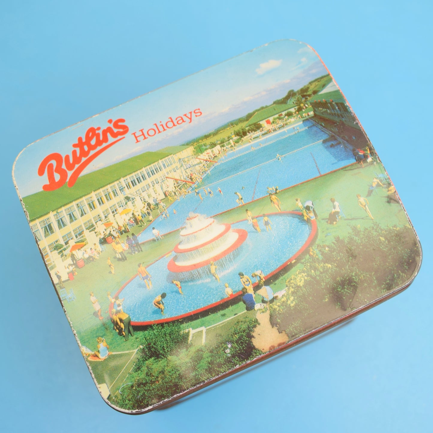 Vintage 1970s Butlins Tin .