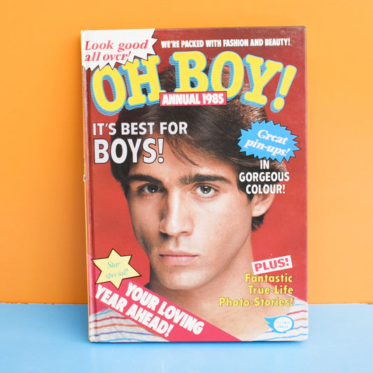 Vintage 1980s Annual- Oh Boy by Pineapple Retro