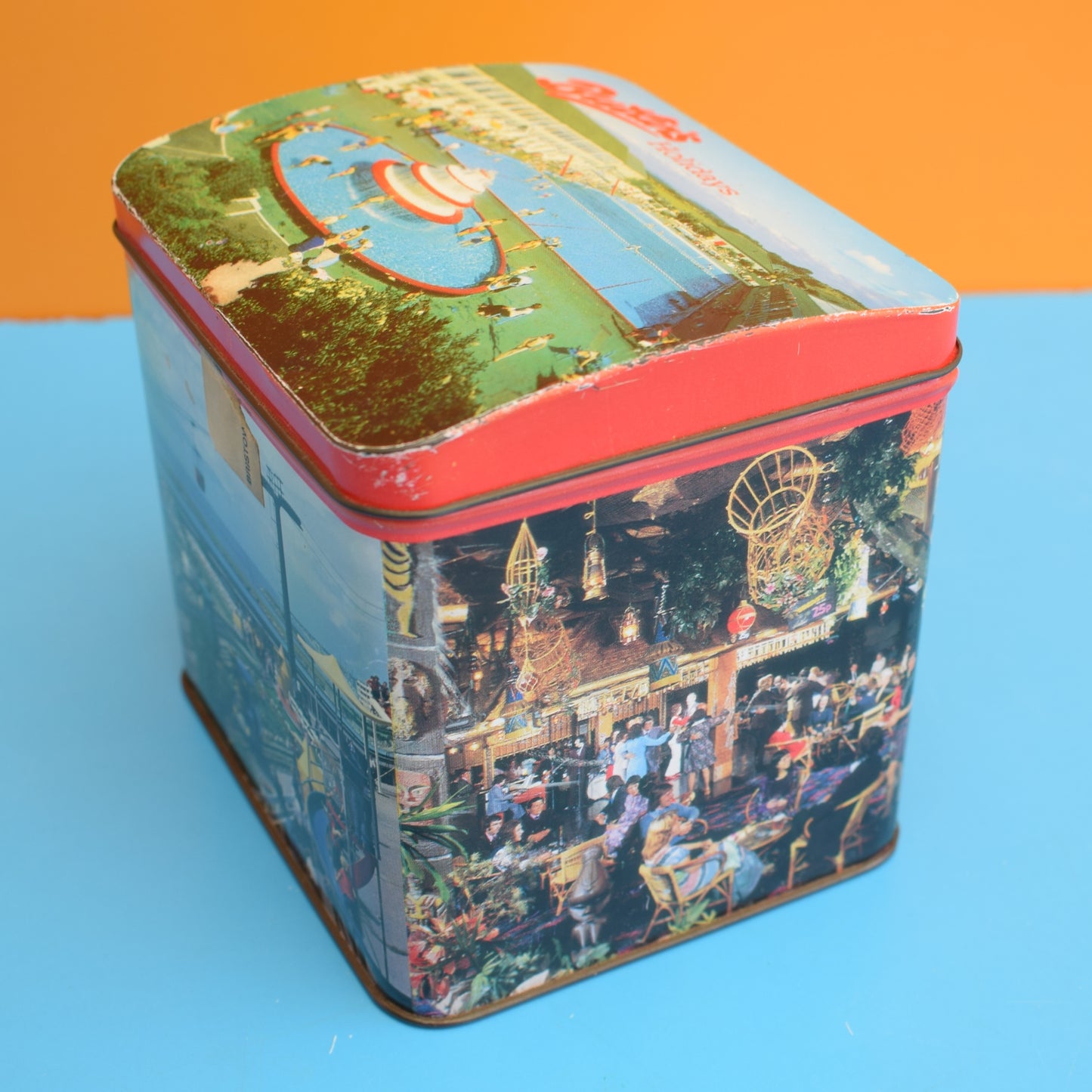 Vintage 1970s Butlins Tin .