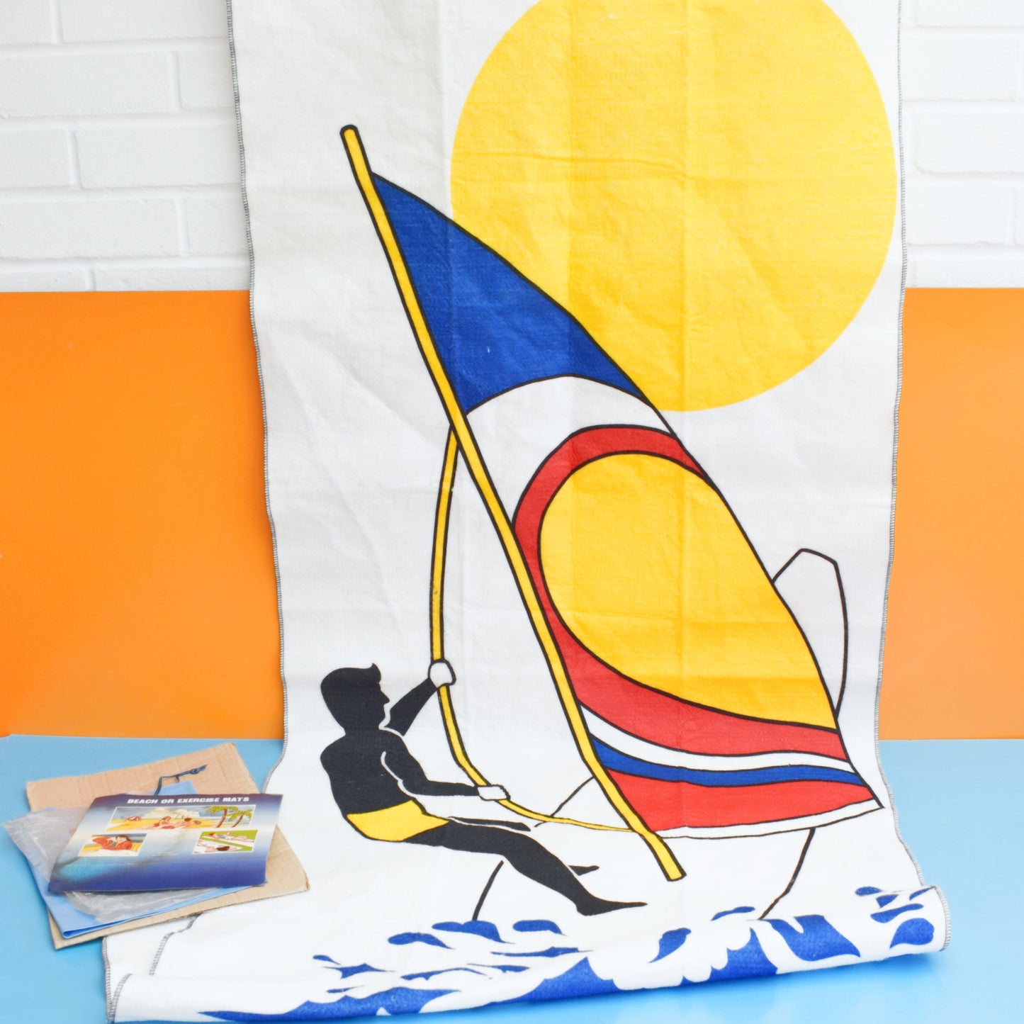 Vintage 1980s Beach / Exercise Mat - Unused by Pineapple Retro