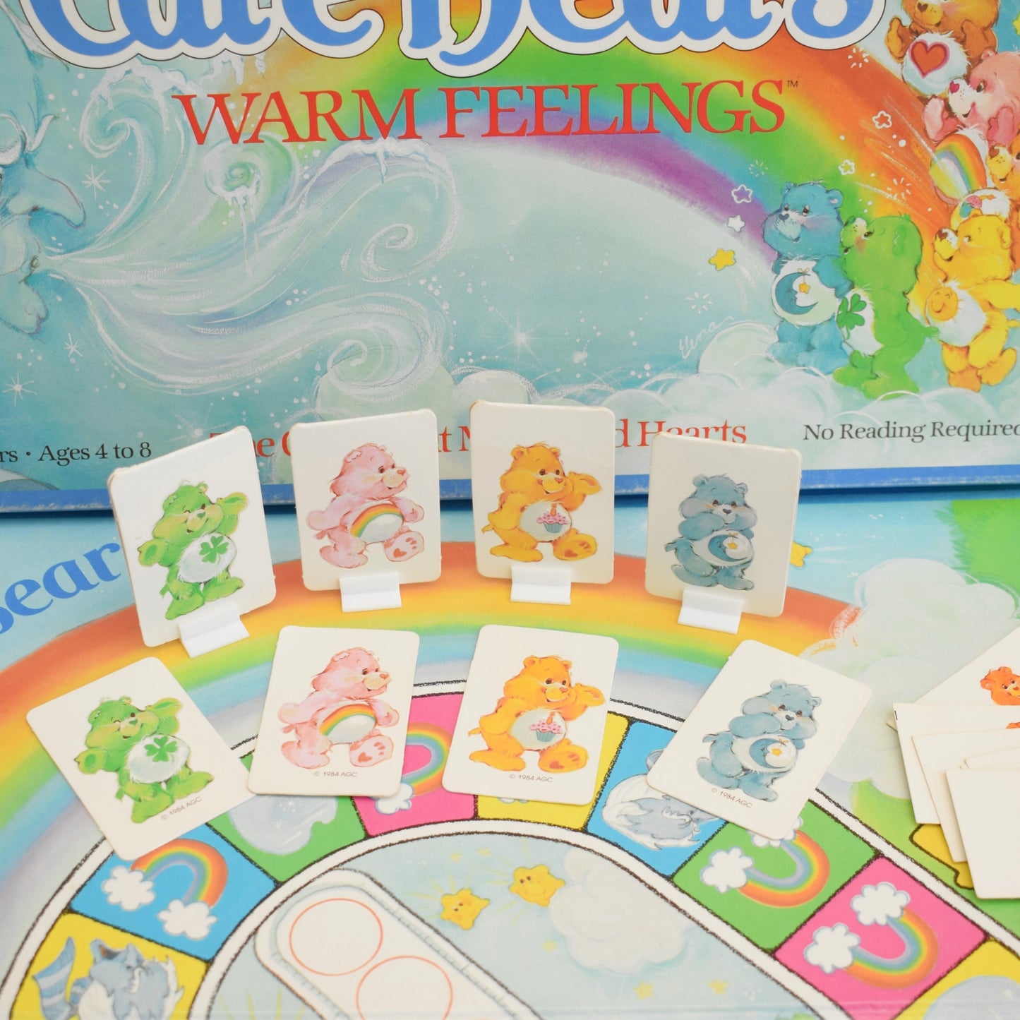 Vintage 1980s Care bears Warm Feelings Board Game