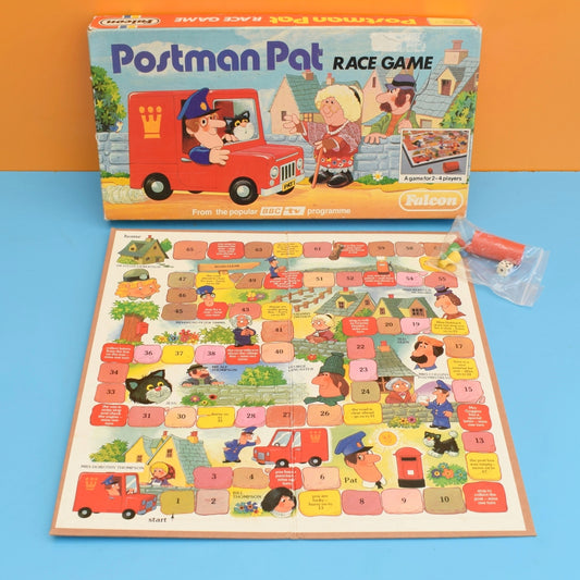 Vintage 1980s Postman Pat Board Game - Complete