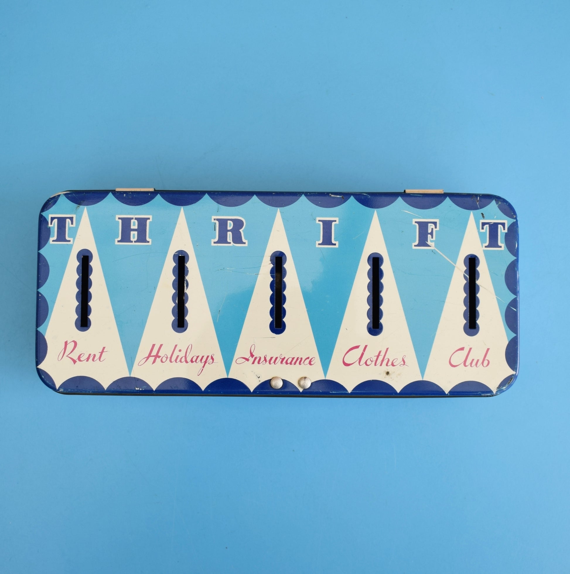 Vintage 1960s Thrift Savings Tin - Chad Valley by Vintage
