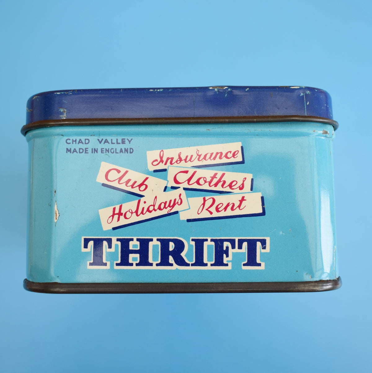 Vintage 1960s Thrift Savings Tin - Chad Valley by Vintage