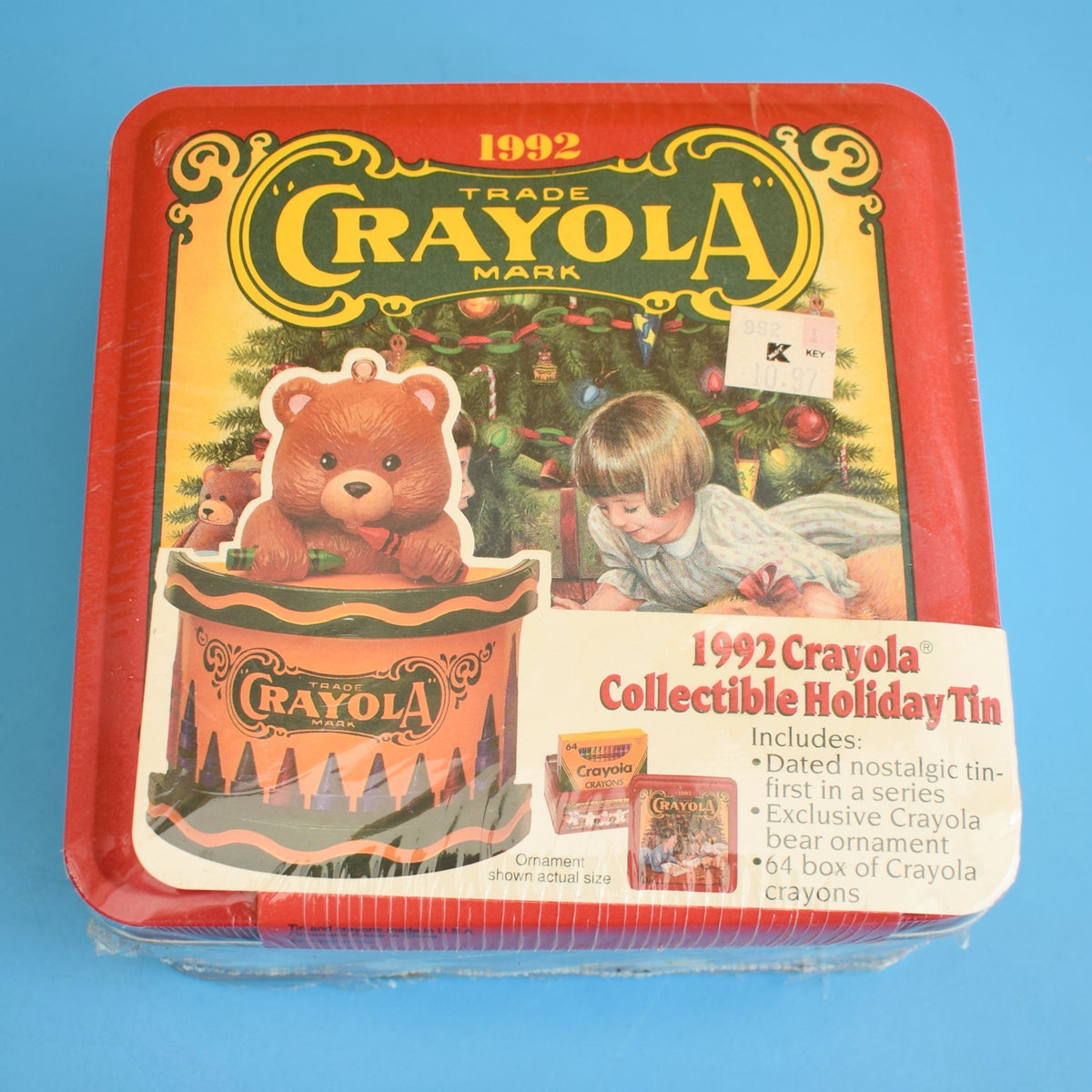 Vintage 1990s Crayola Wax Crayons - Boxed, Retired & Collectors Tin by Vintage