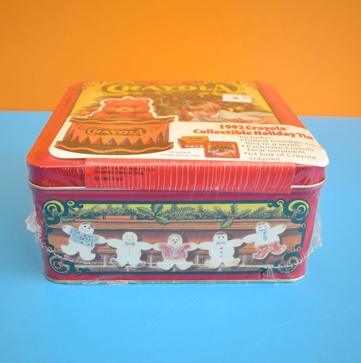 Vintage 1990s Crayola Wax Crayons - Boxed, Retired & Collectors Tin by Vintage