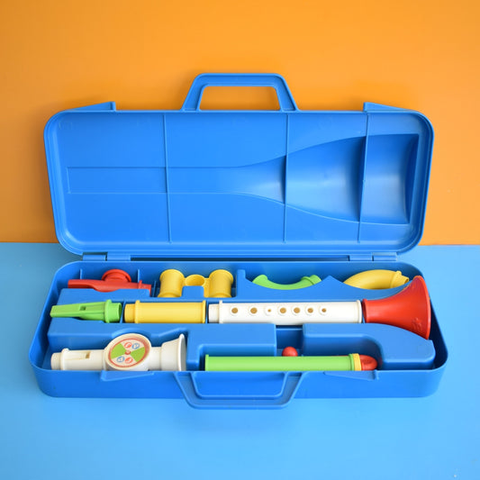 Vintage 1980s Plastic Fisher Price - Crazy Combo Horn Set