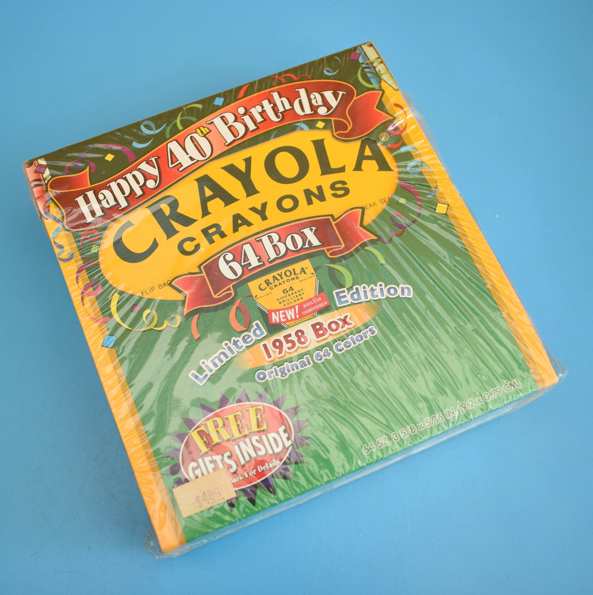 Vintage 1990s Crayola Wax Crayons - Boxed, Retired & Collectors Tin by Vintage