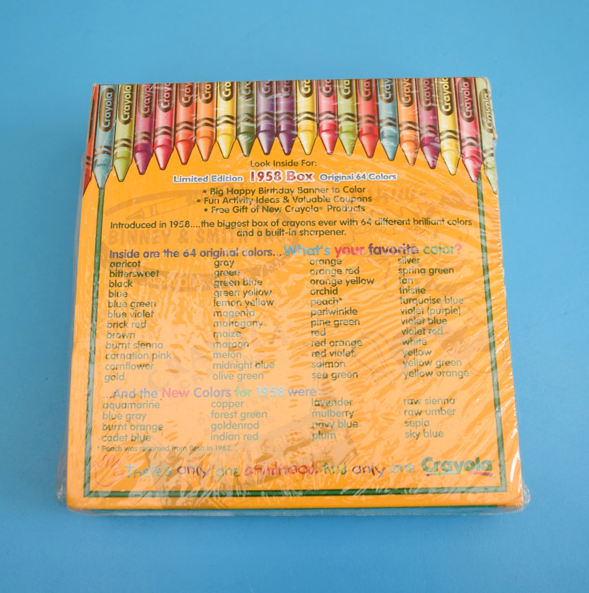 Vintage 1990s Crayola Wax Crayons - Boxed, Retired & Collectors Tin by Vintage