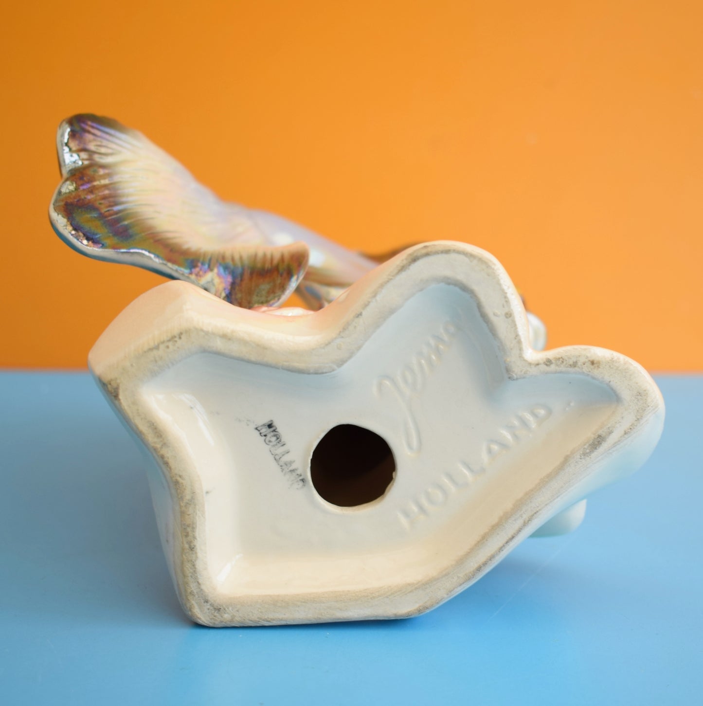 Vintage 1960s Ceramic Jemma Holland Fish - Blue by Pineapple Retro