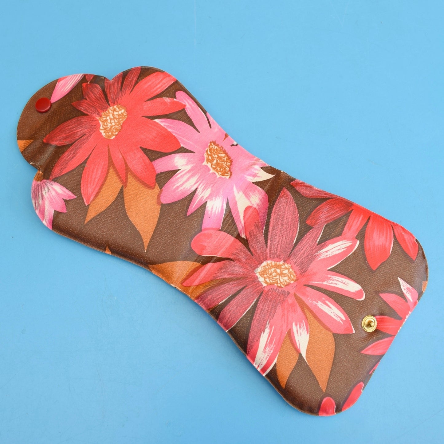 Vintage 1960s Vinyl Vanity Set - Nails Etc - Flower Power