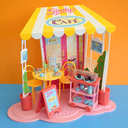 Vintage 1990s Sindy Doll Cafe Set  - Boxed