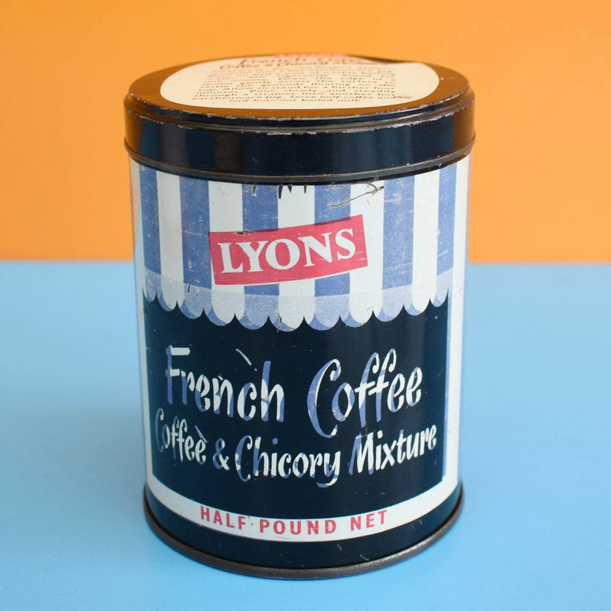 Vintage 1950s Coffee Tins - Great Storage - Regency Ware / Lyons by Vintage