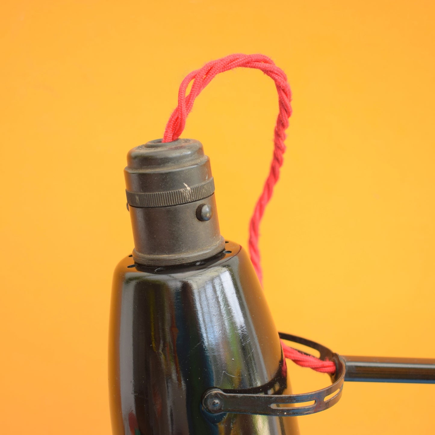 Vintage 1940s AnglePoise Desk Lamp - Herbert Terry - Black 1227