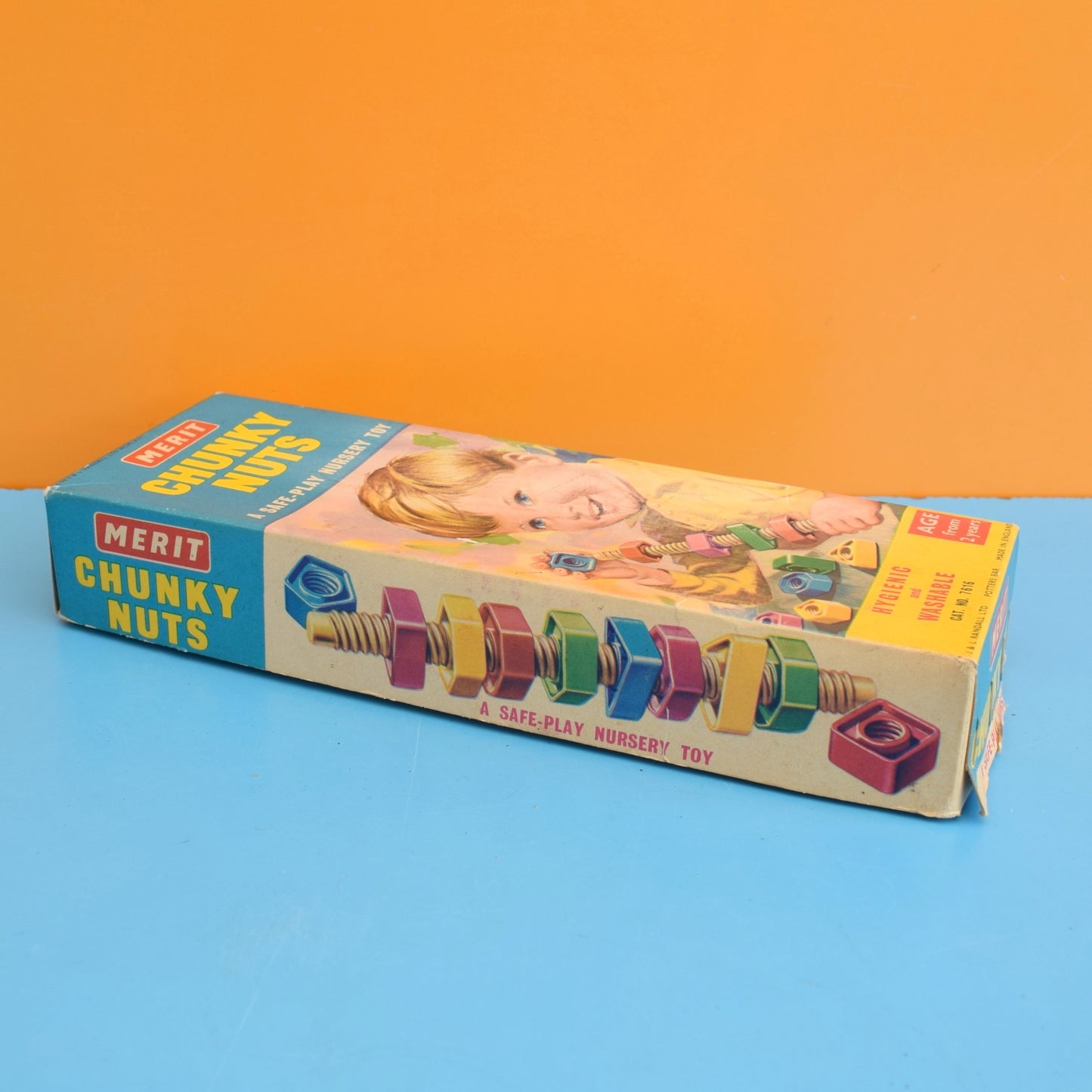 Vintage 1960s Empty Advertising Gift Boxes - Chunky Nuts / Fiesta Jellies by Pineapple Retro