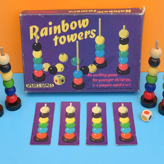 Vintage 1970s Rainbow Towers - by Spears