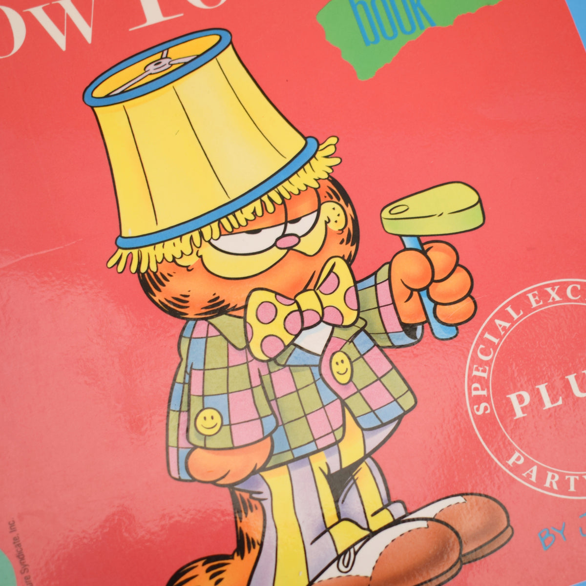 Garfield Notes Vintage 1980s Garfield Book and Post It Notes – Pineapple Retro