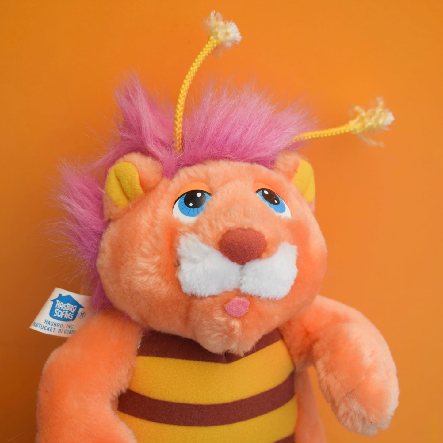 Vintage 1980s Wuzzle Plush Toy- Bumble Lion