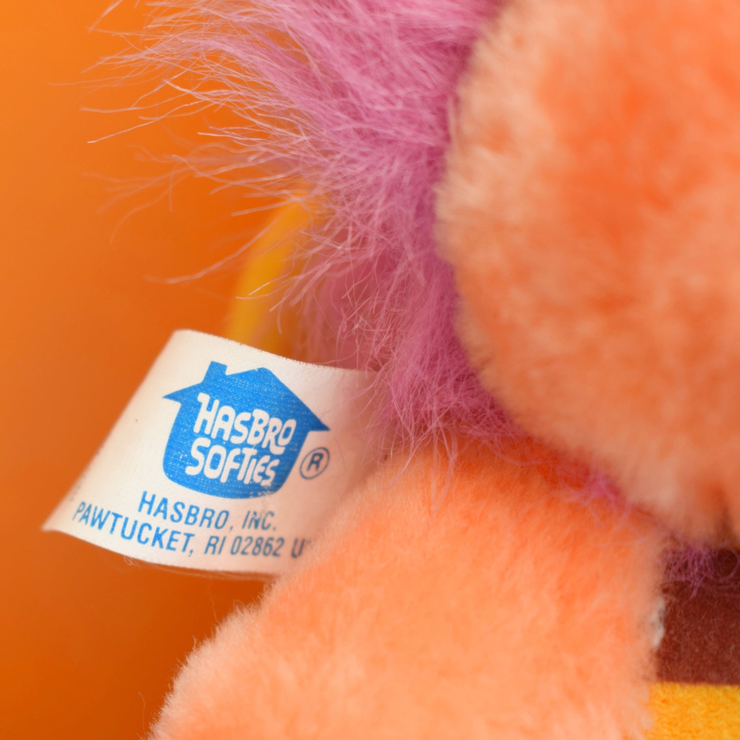 Vintage 1980s Wuzzle Plush Toy- Bumble Lion