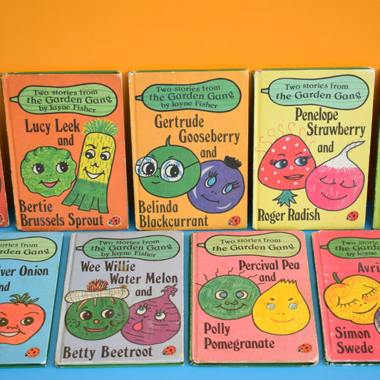 Vintage 1980s Ladybird Books - Garden Gang .