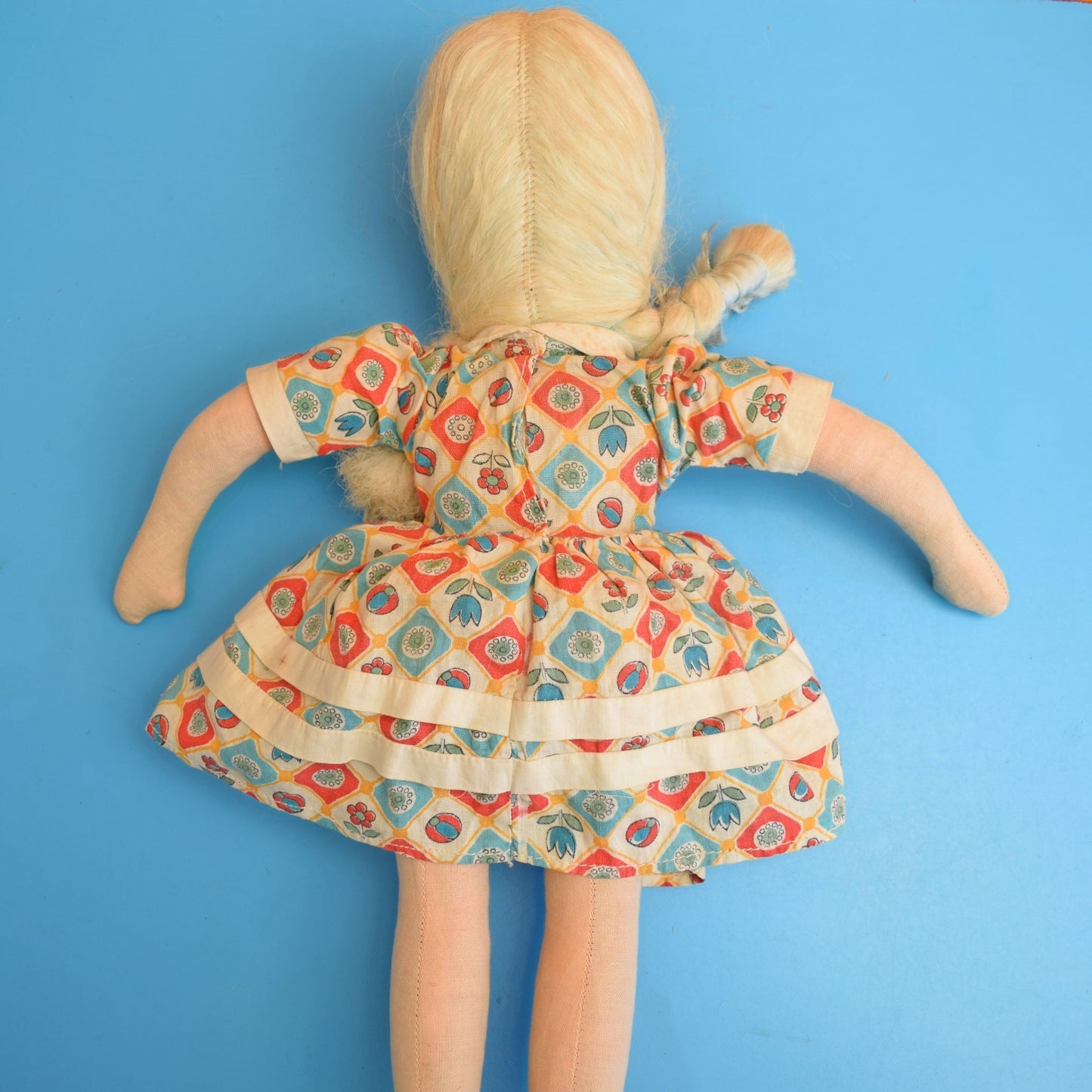 Vintage 1960s Kitsch Looby Lou Style Doll  - Plaits