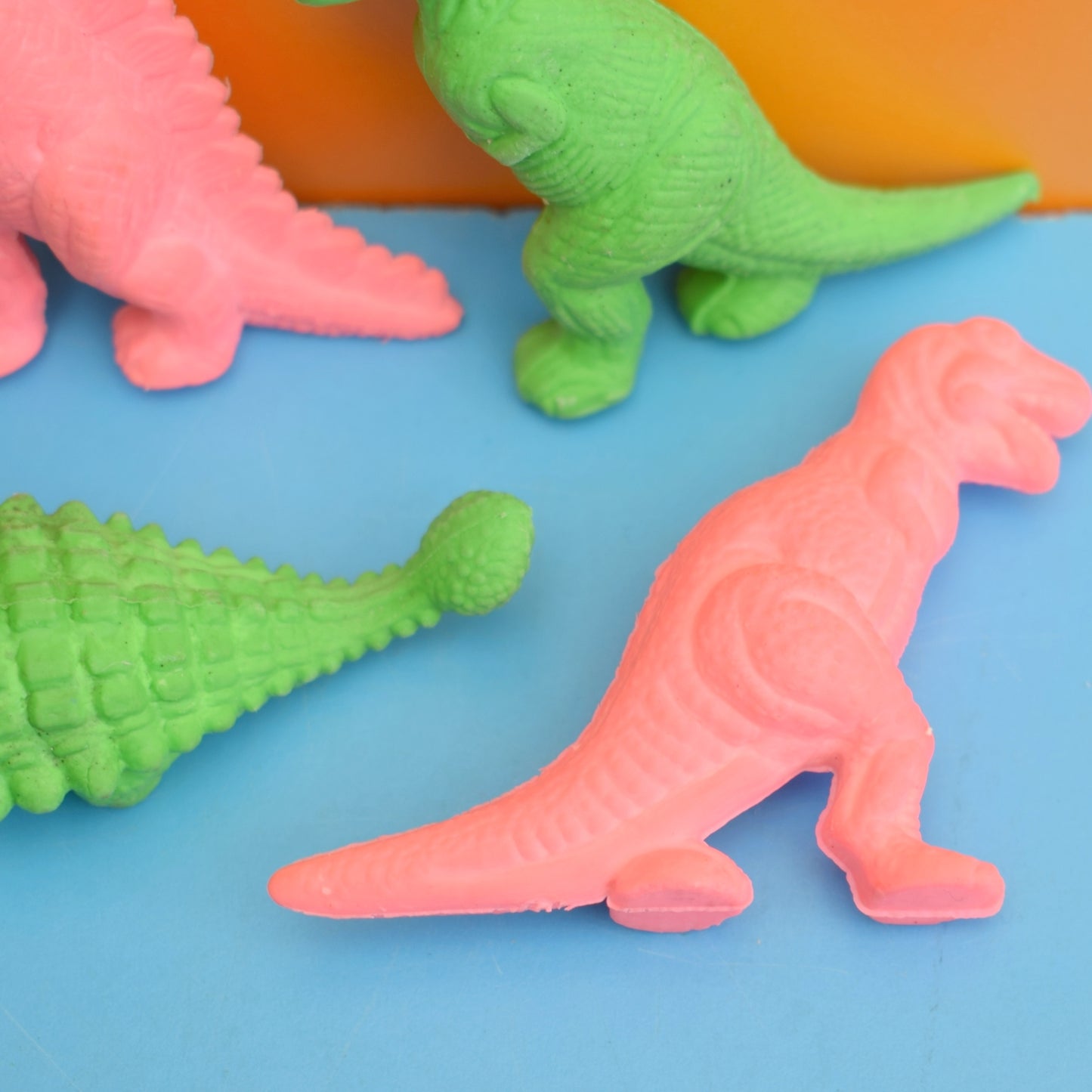 Vintage 1980s Collectable Erasers / Rubbers by Pineapple Retro