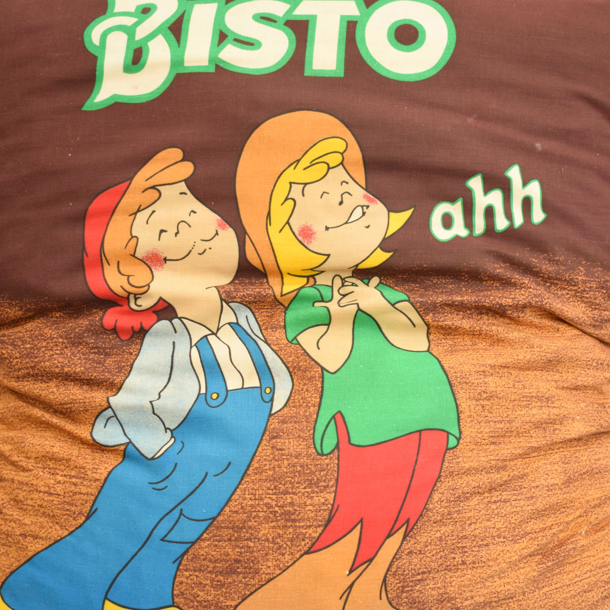 Vintage 1980s Giant Bisto Floor Cushion - Kitsch by Vintage