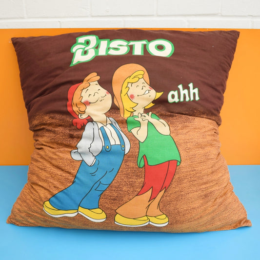 Vintage 1980s Giant Bisto Floor Cushion - Kitsch by Vintage