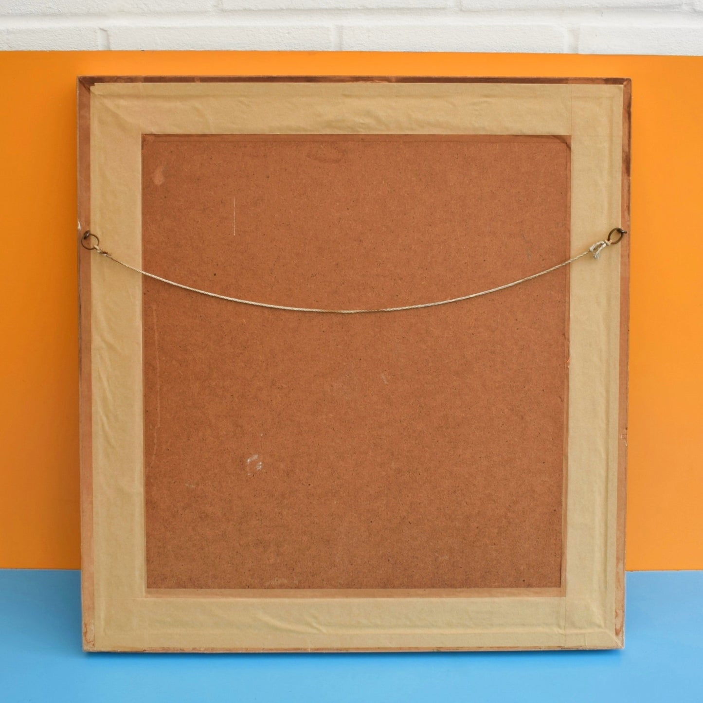 Vintage 1970s Embroidered Picture - Penelope - Sunflower