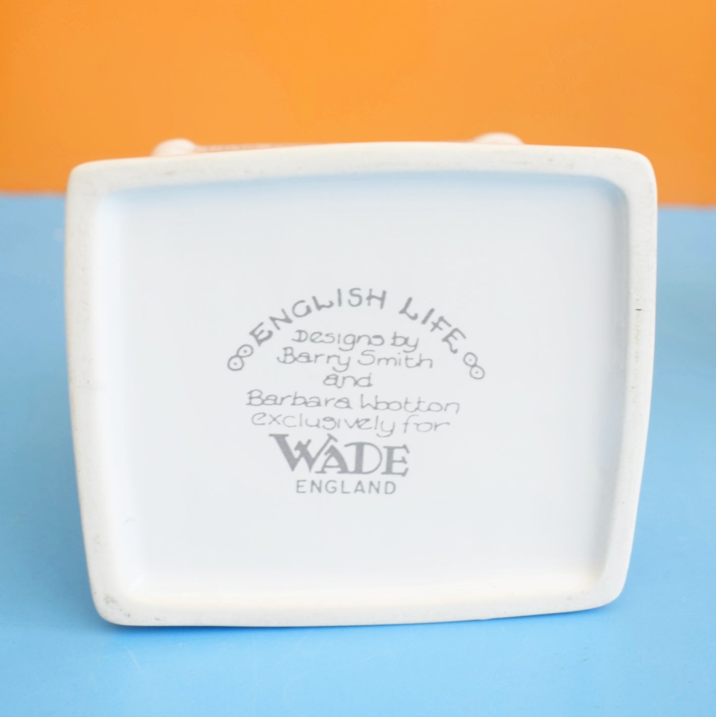 Vintage 1980s Wade China - English Life Range - Chip, Flower & Sweet Shop