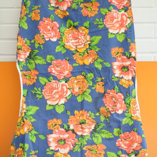 Vintage 1970s Replacement Sun Lounger Cover - Roses