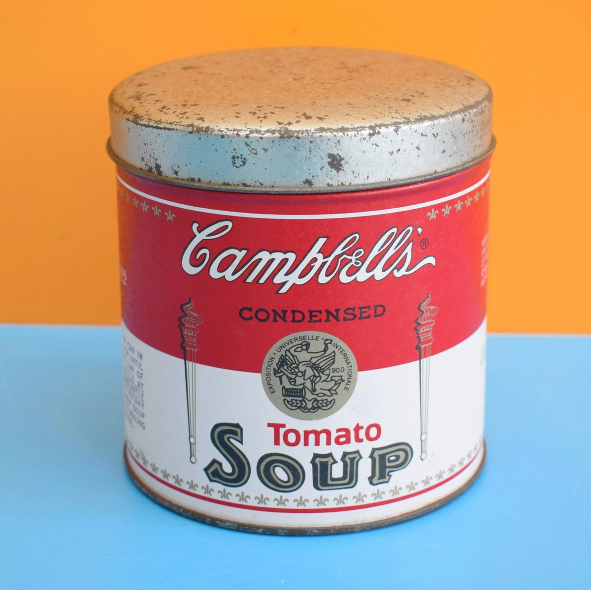 Vintage 1990s American Campbells Soup - Pop Art Tin by Pineapple Retro