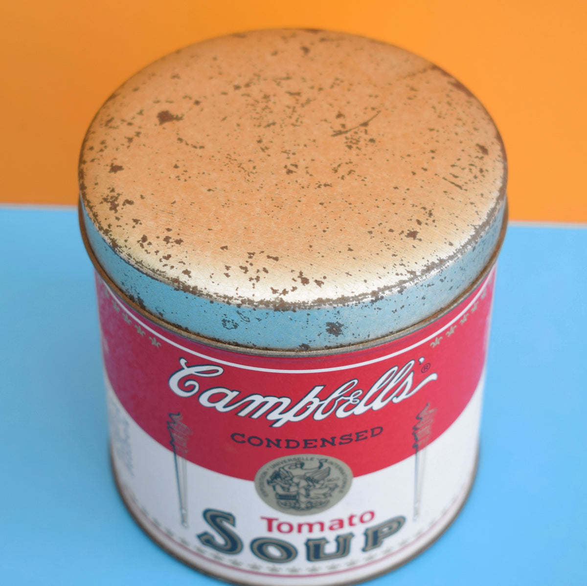 Vintage 1990s American Campbells Soup - Pop Art Tin by Pineapple Retro
