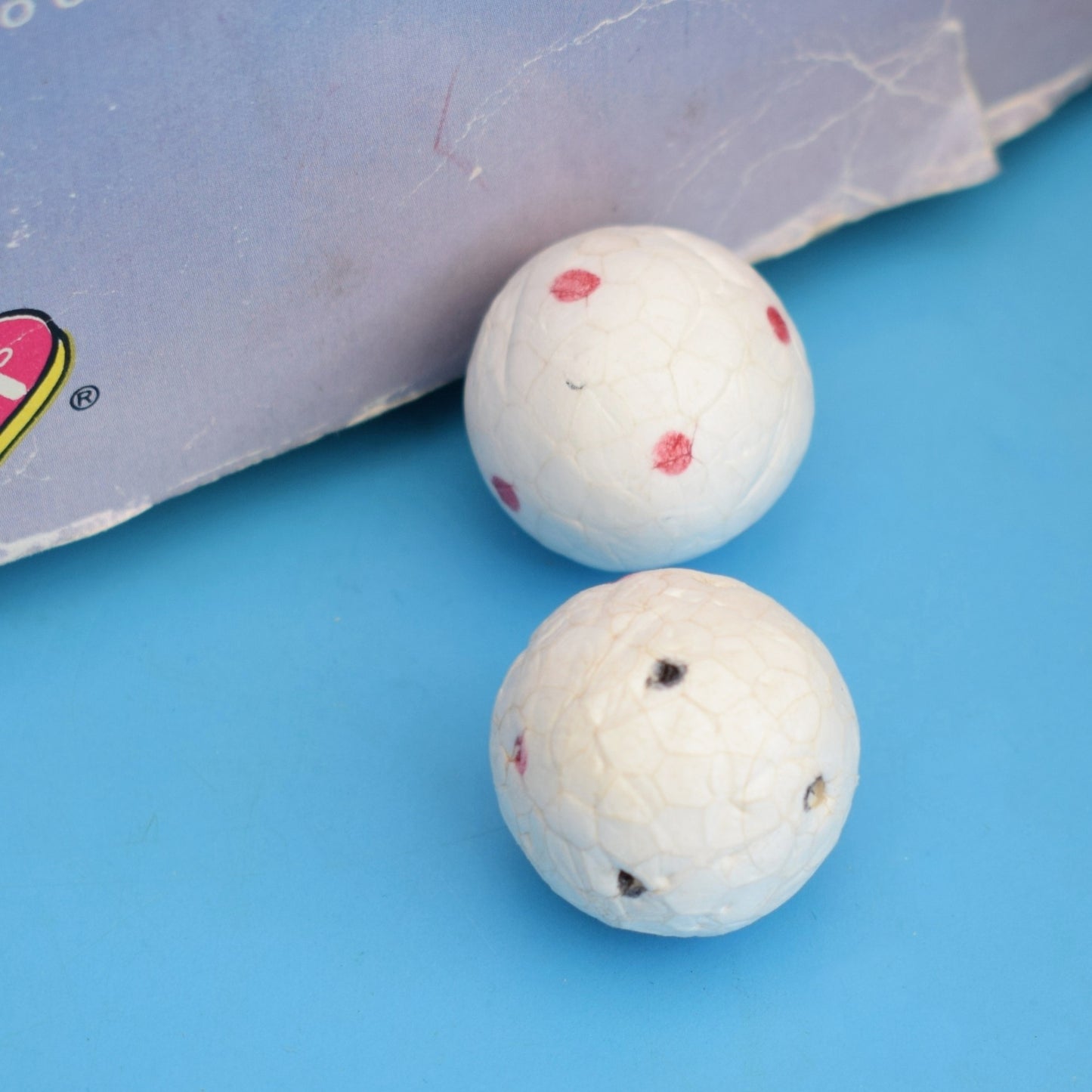 Vintage 1970s Blowing Ball UFO Tin Plate Toy - Battery Operated - Boxed .