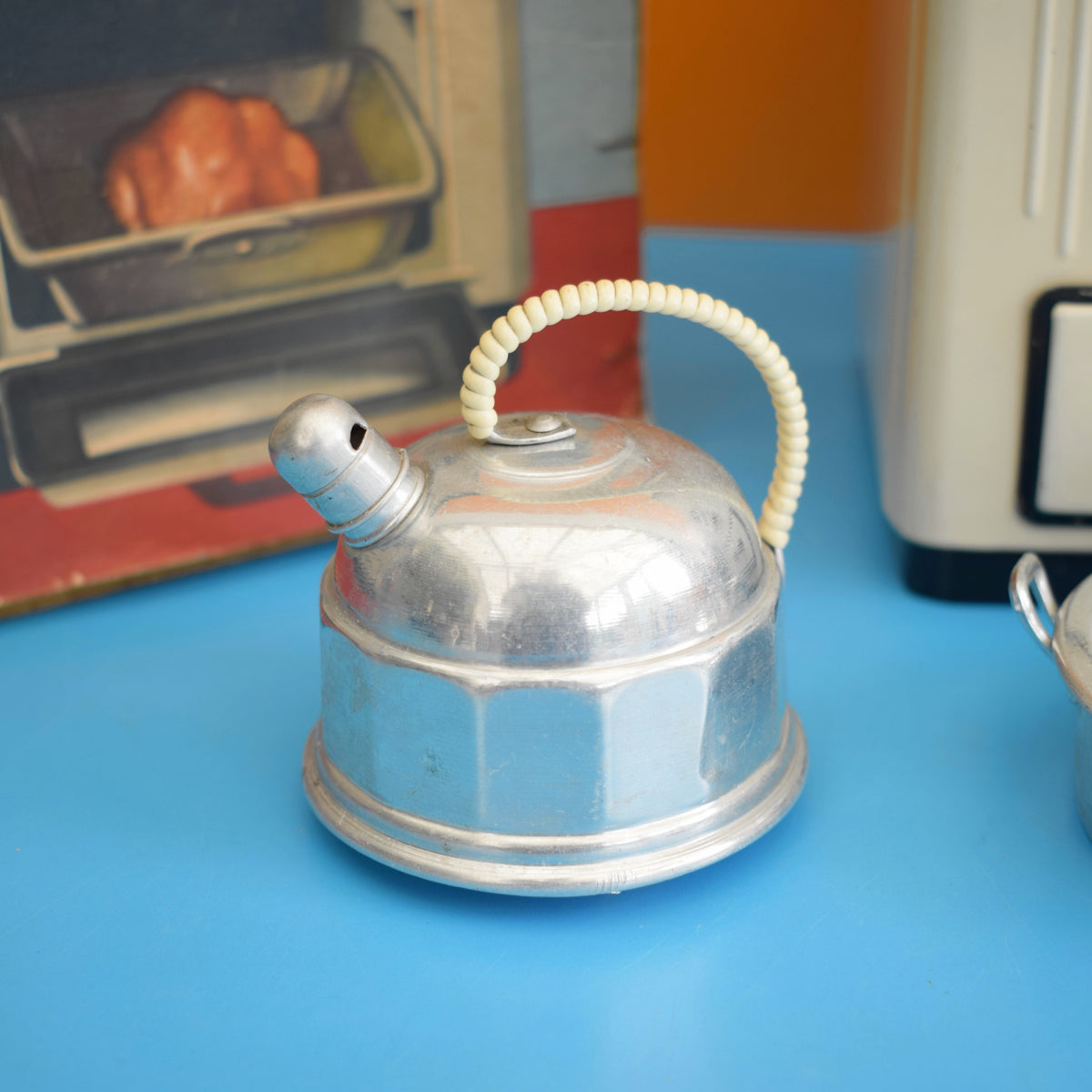Vintage 1940s Western Germany - Tin Dolls Kitchen Stove- MFZ by Pineapple Retro