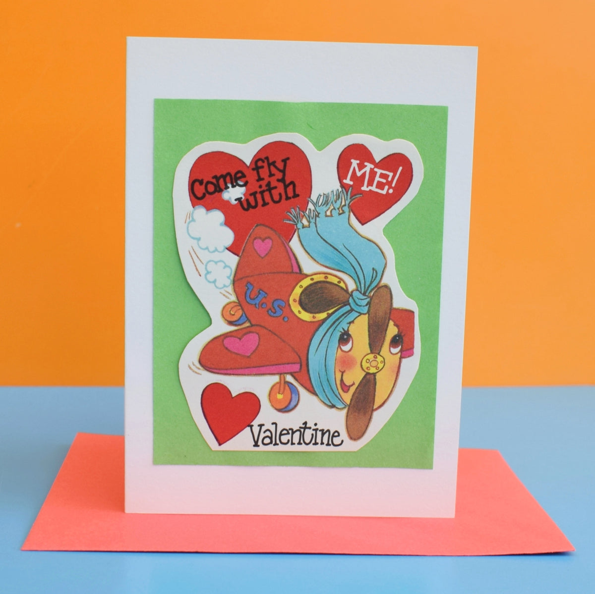 Vintage 1970s American Scraps - Greeting Cards - Valentines . by Pineapple Retro