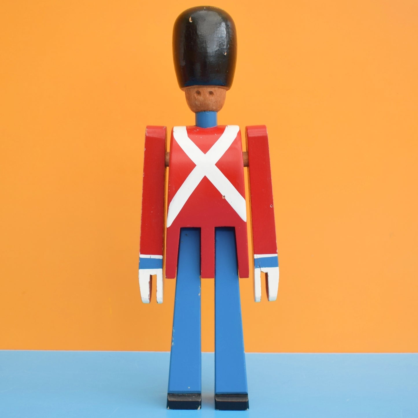 Vintage 1960s Wooden Kay Bojesen Soldier Guard Toy Figure .