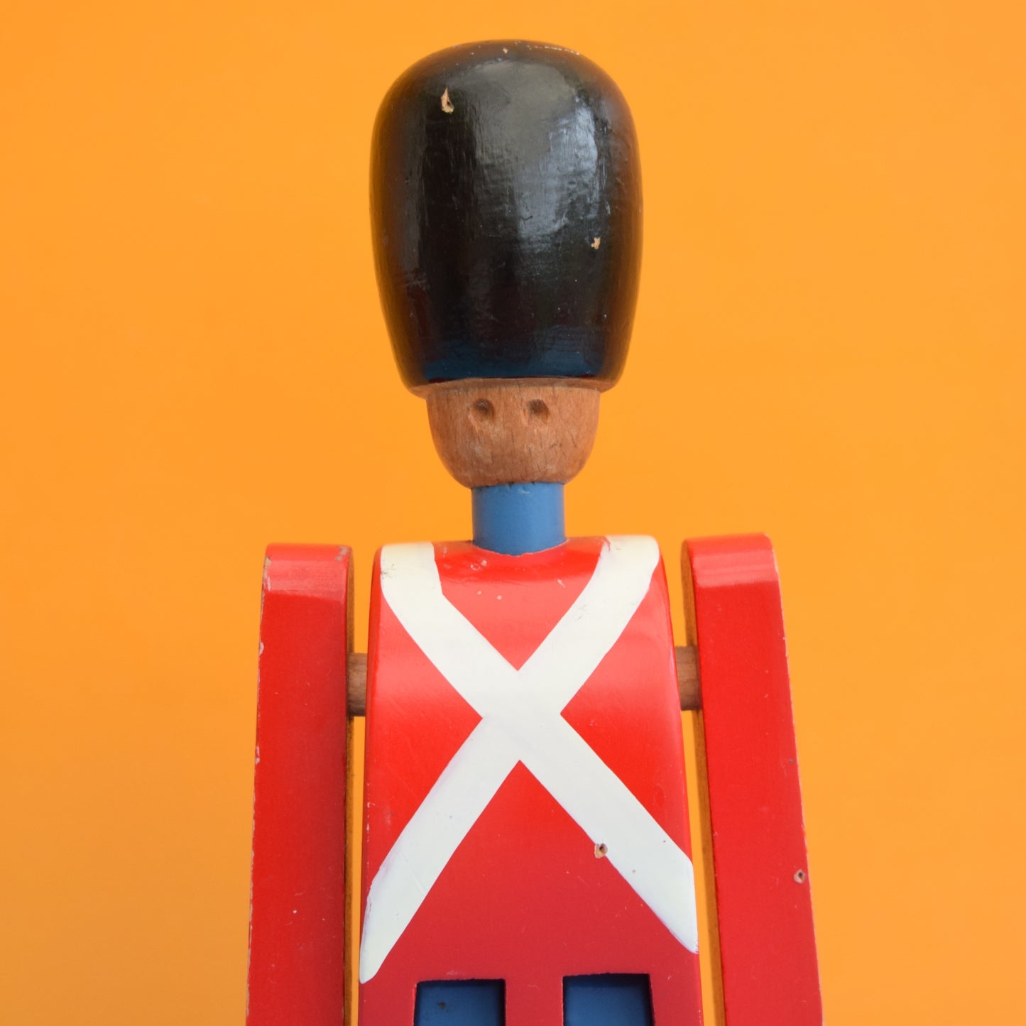 Vintage 1960s Wooden Kay Bojesen Soldier Guard Toy Figure .