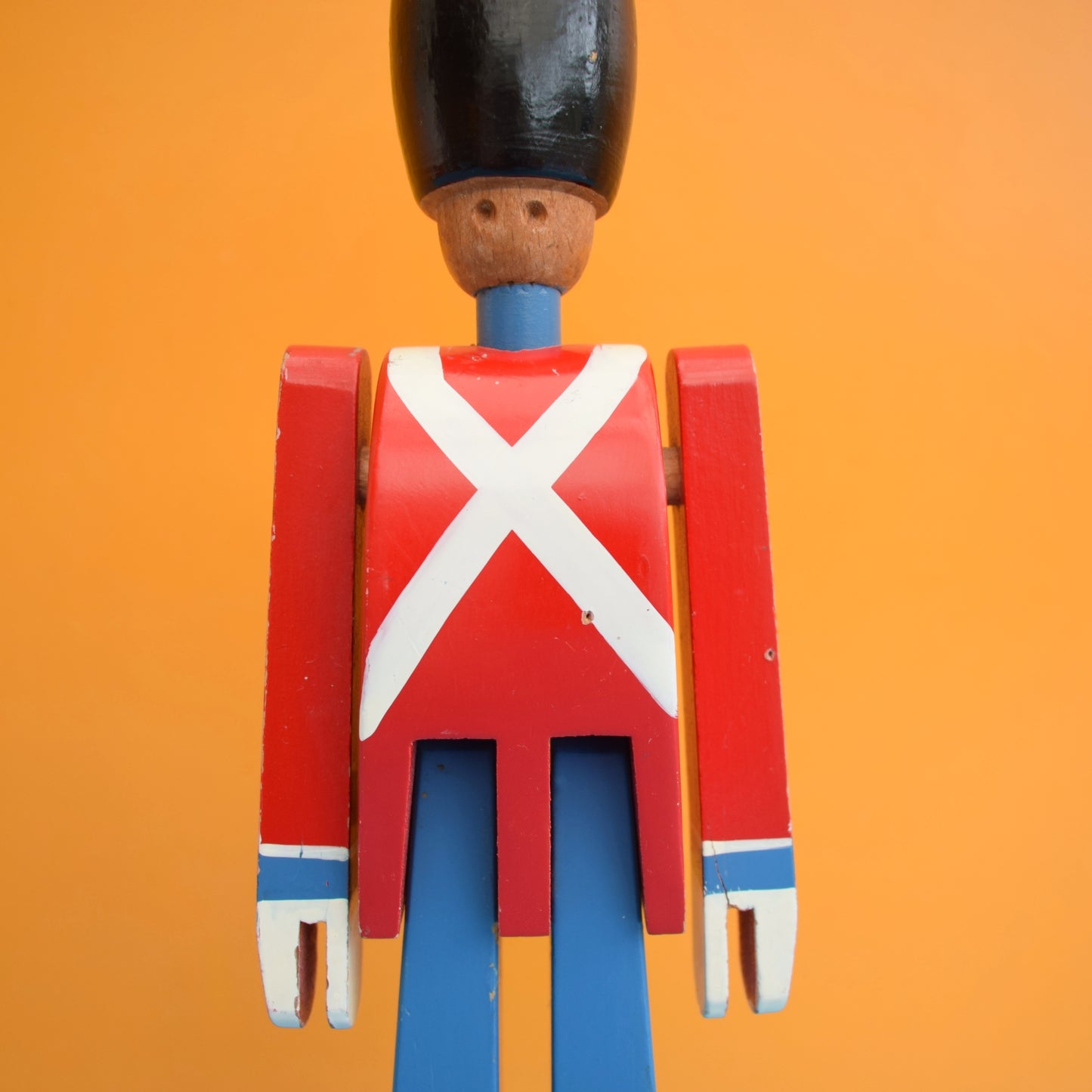Vintage 1960s Wooden Kay Bojesen Soldier Guard Toy Figure .