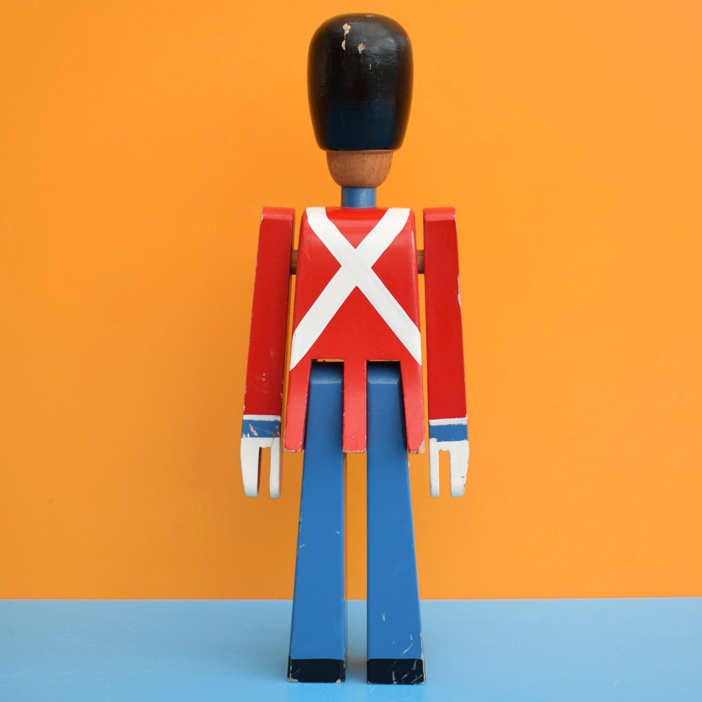 Vintage 1960s Wooden Kay Bojesen Soldier Guard Toy Figure .