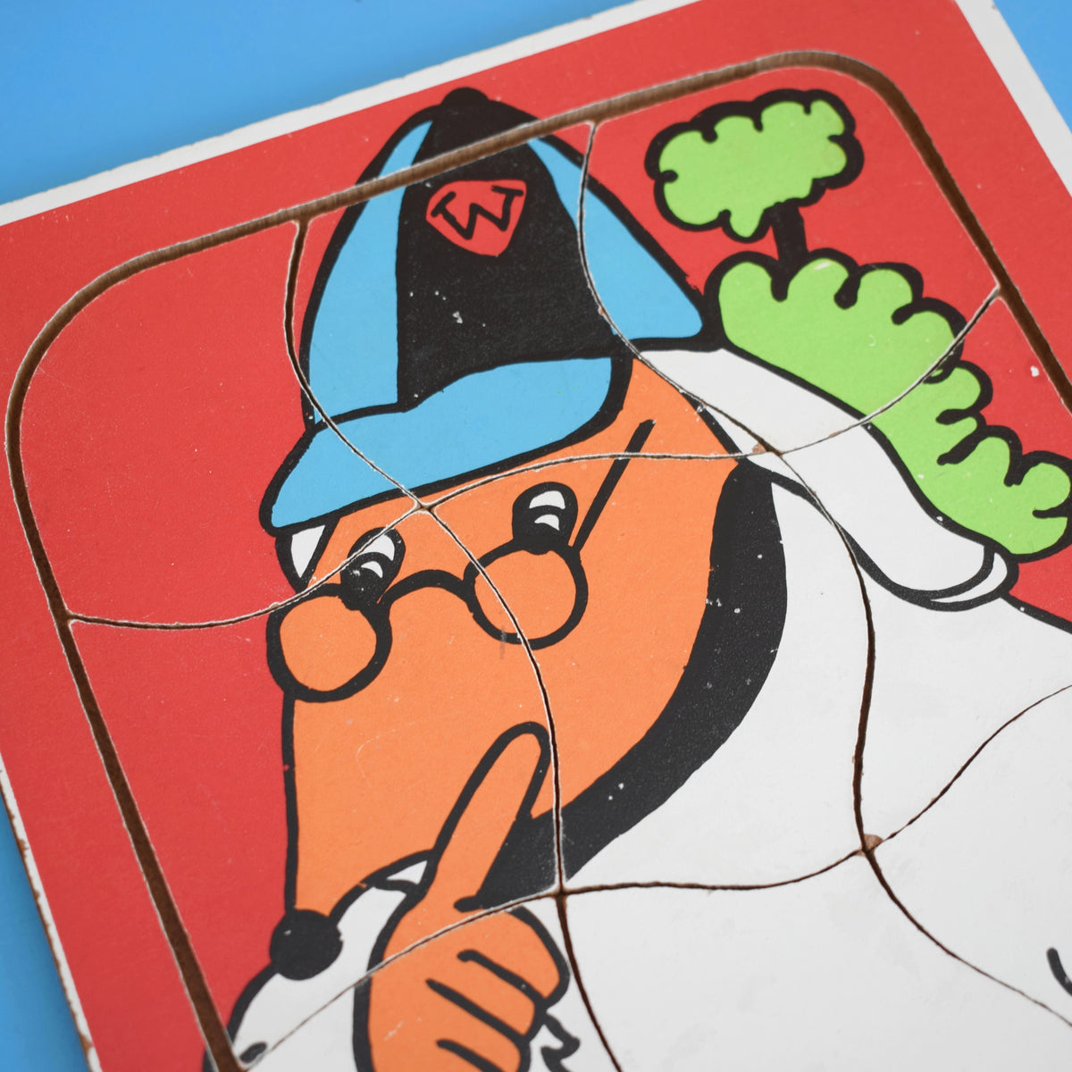 Vintage 1970s Jigsaw Puzzle - Wombles - Wellington by Pineapple Retro