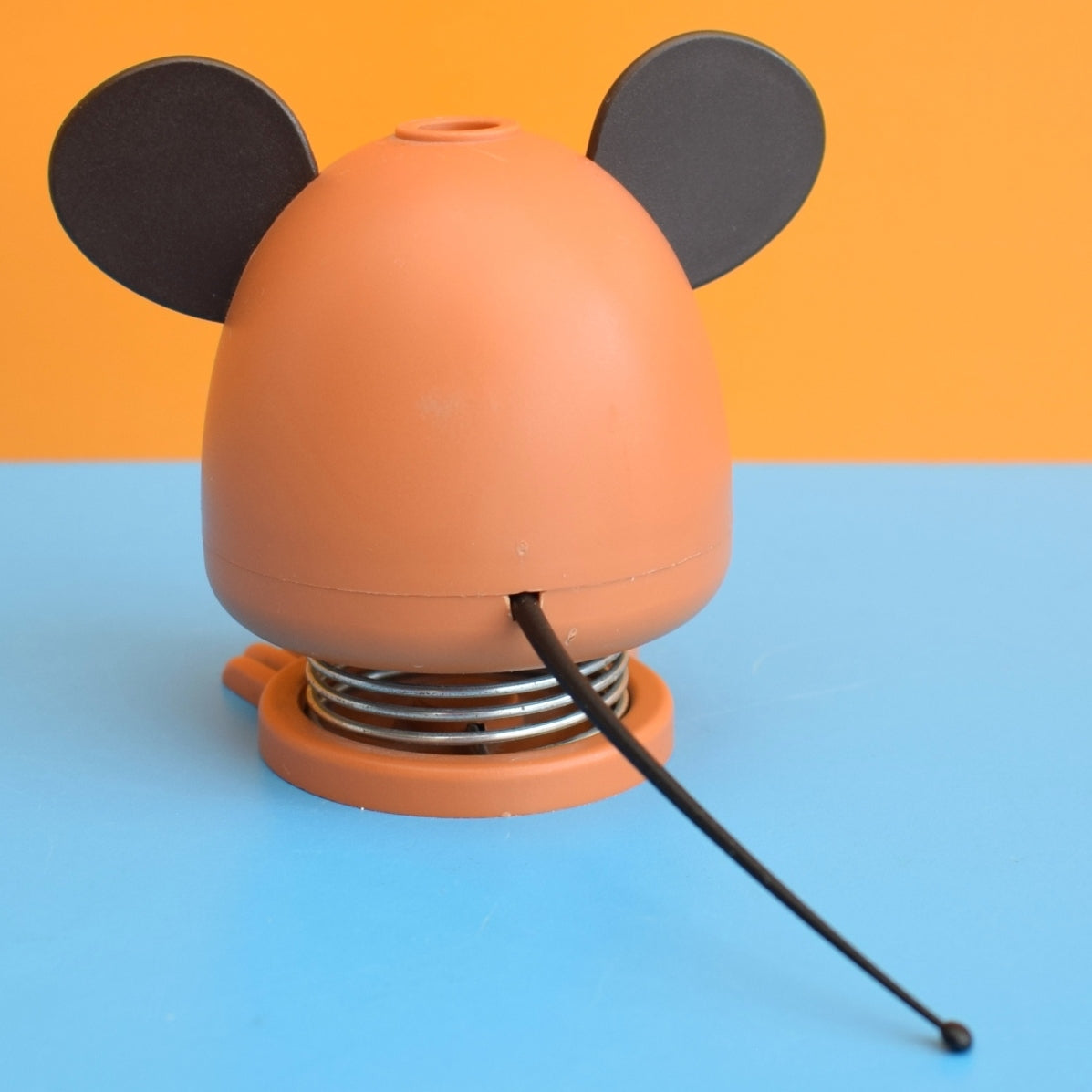 Vintage 1970s Paper Mate Mr Mouse Pen Holder - Plastic