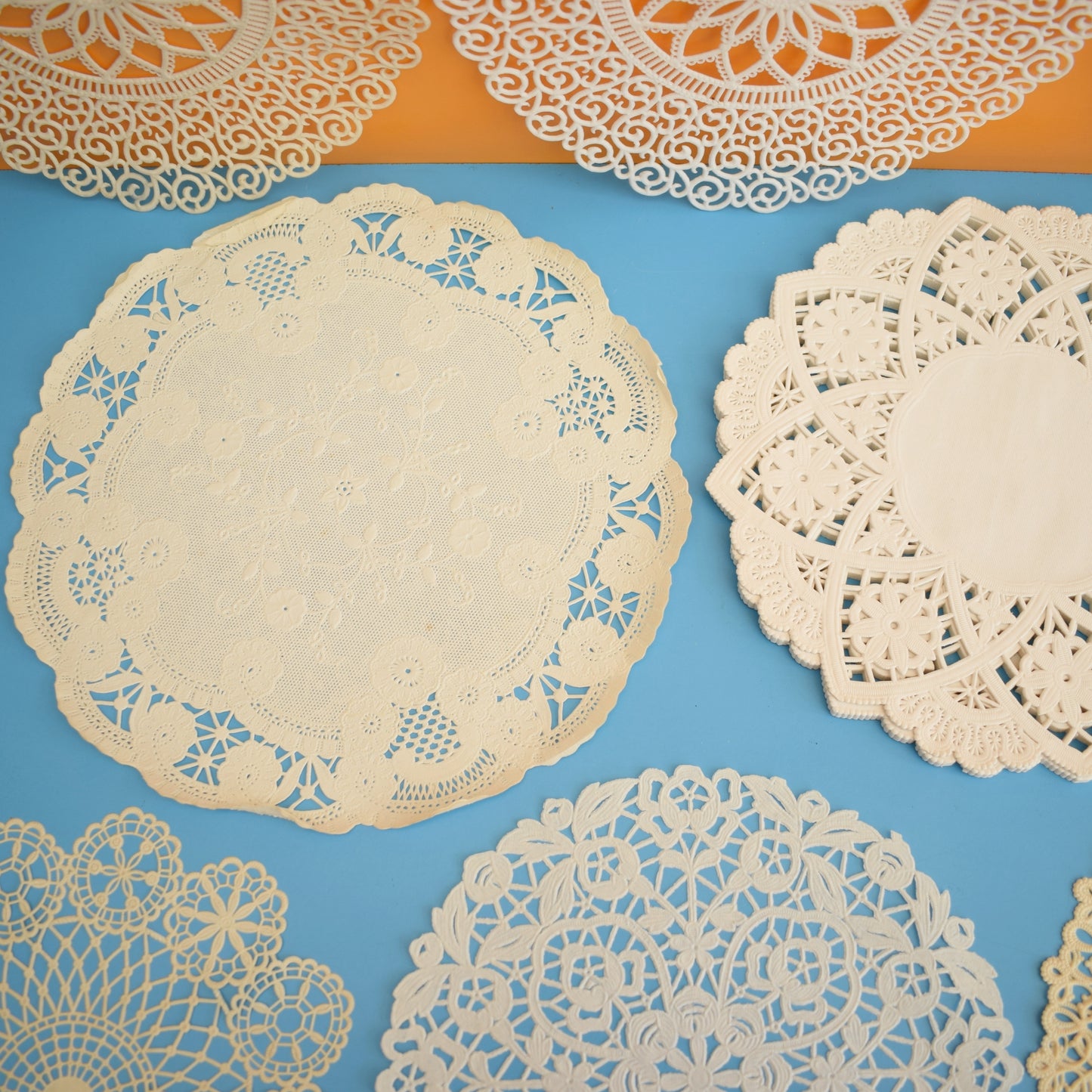 Vintage 1960s Paper Doilies - Various Styles (Inc Christmas)