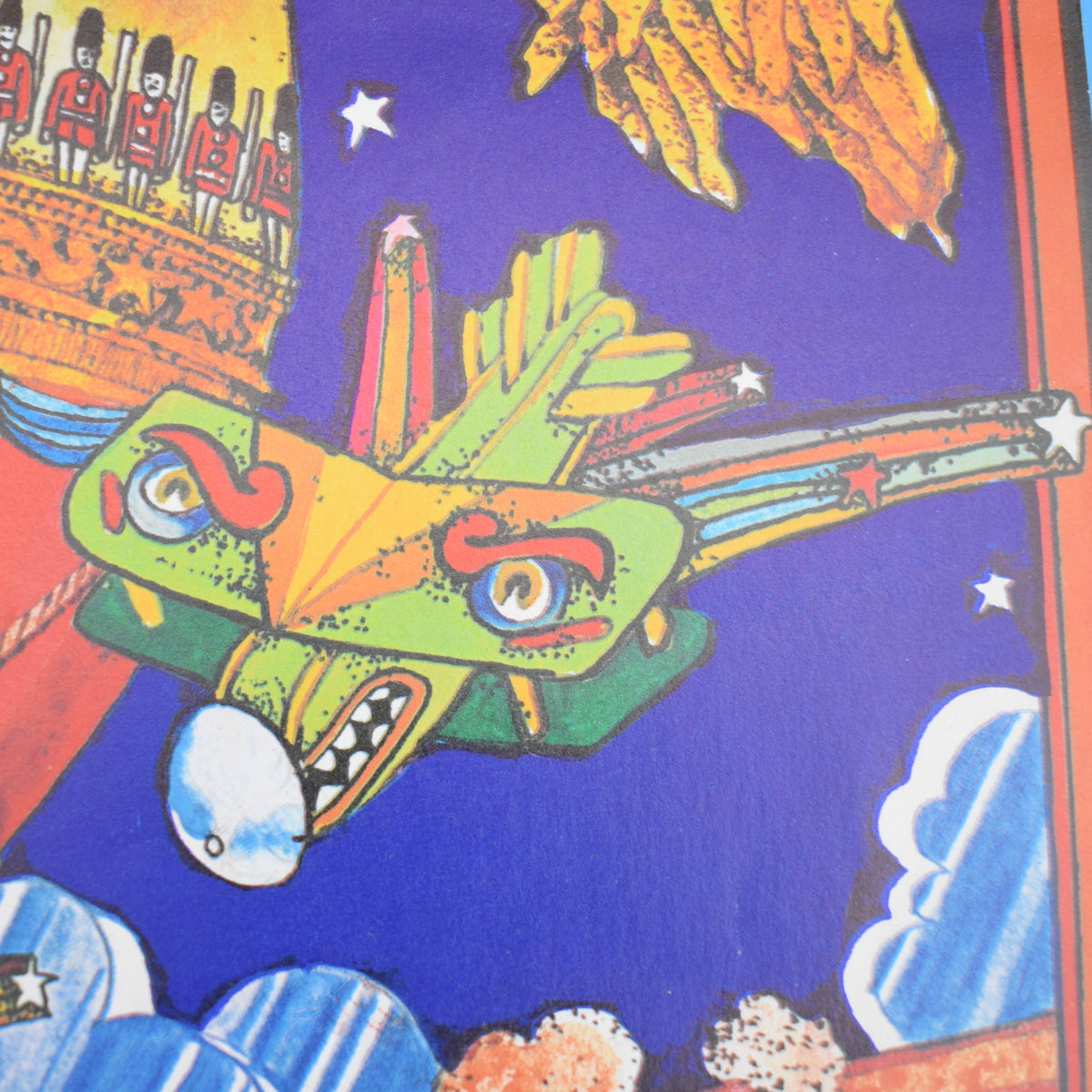 Vintage 1960s Rare Crunchie The Taste Bomb Posters - Dan Fern / Chris McEwan - Fry's by Vintage