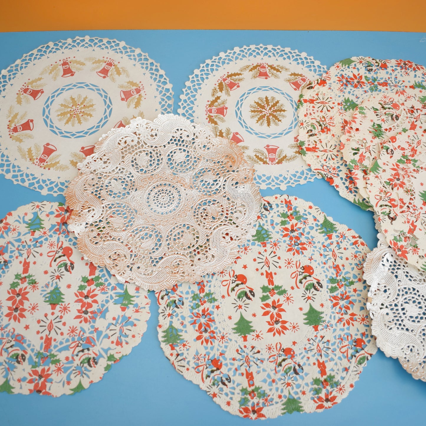 Vintage 1960s Paper Doilies - Various Styles (Inc Christmas)