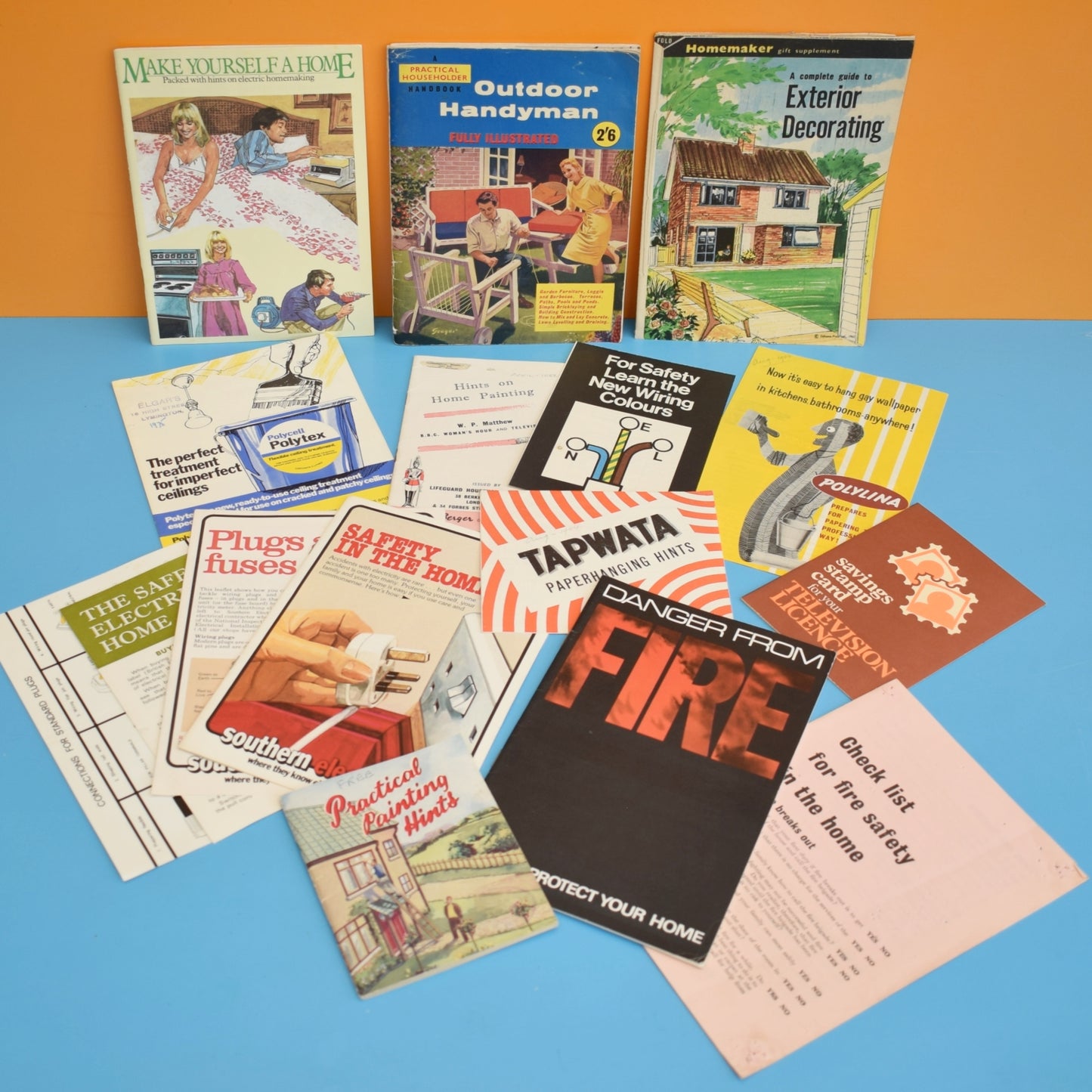 Vintage 1950s Home Improvement Brochures / Ephemera