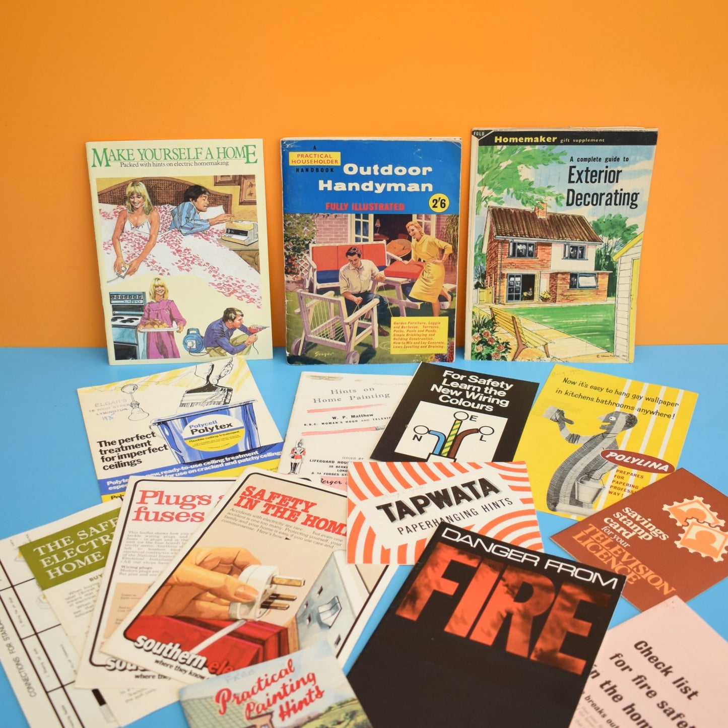 Vintage 1950s Home Improvement Brochures / Ephemera