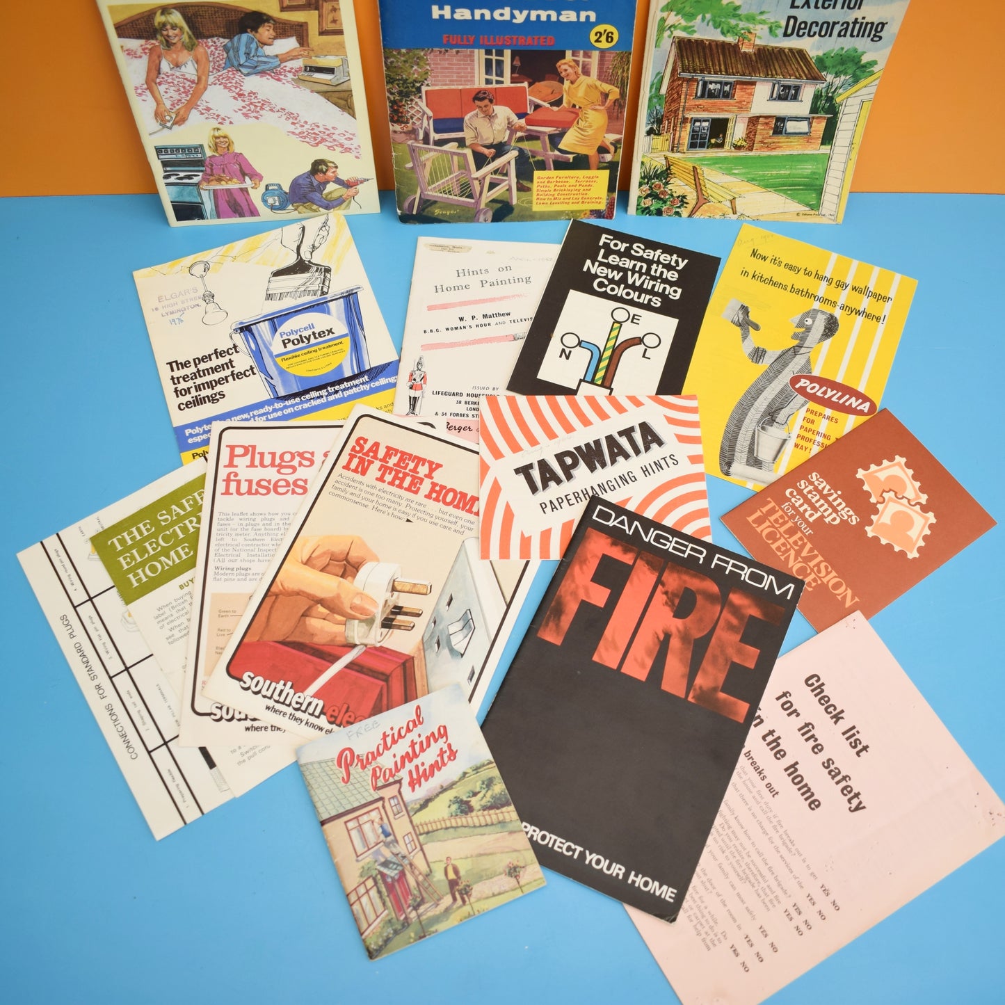 Vintage 1950s Home Improvement Brochures / Ephemera